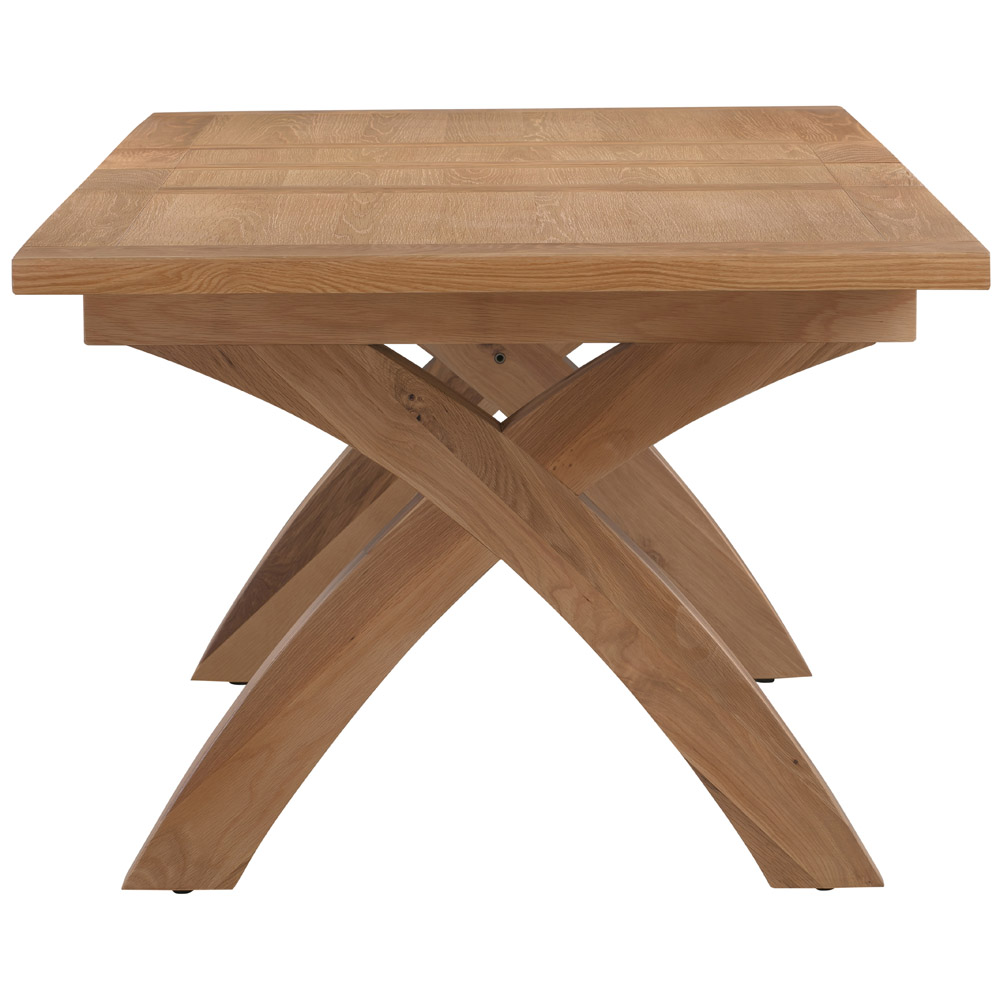 New Oak Dining and Living Room 143 Table End