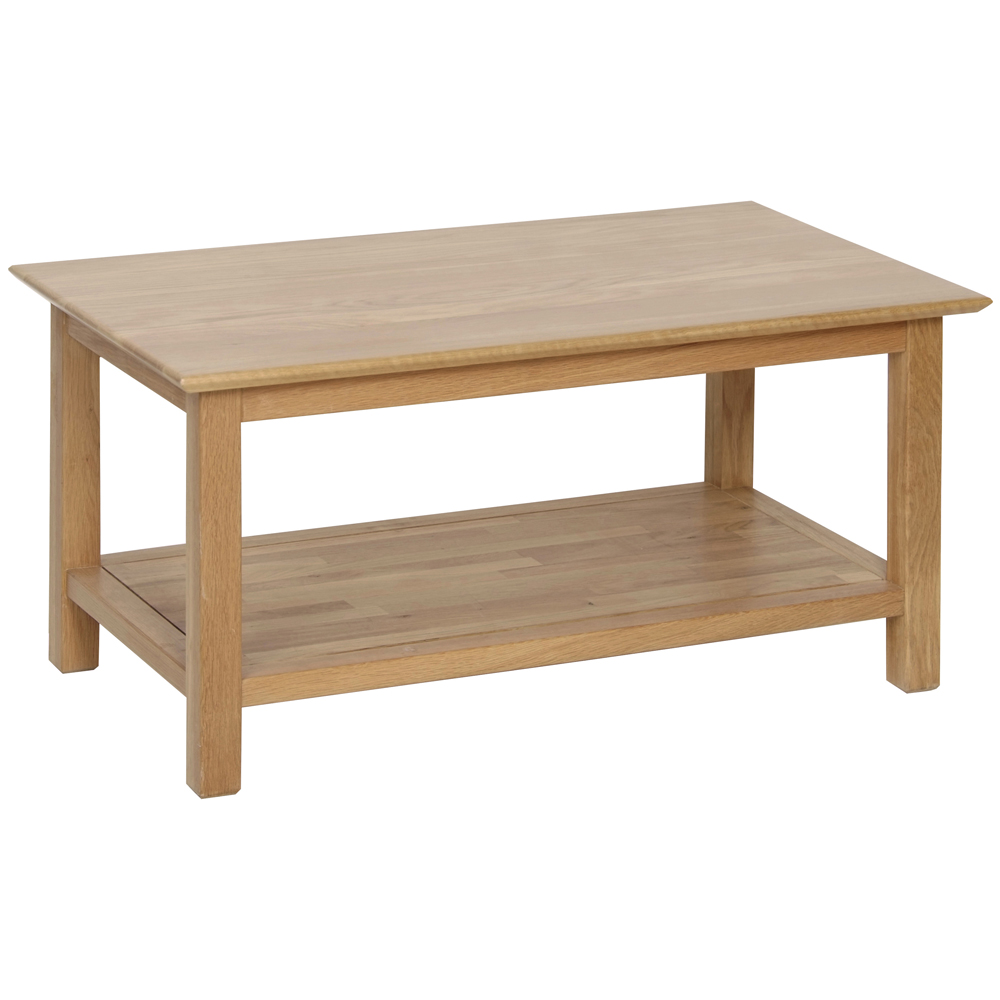 New Oak Large Compact Coffee Table